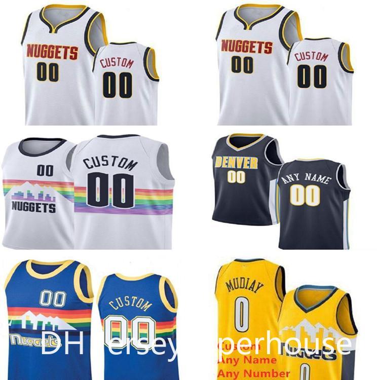 

2021 Printed JaMychal Jersey Green Facundo Campazzo Hartenstein Will Barton PJ Dozier Monte Morris Vlatko Cancar Troy Daniels Tyler Cook, Black
