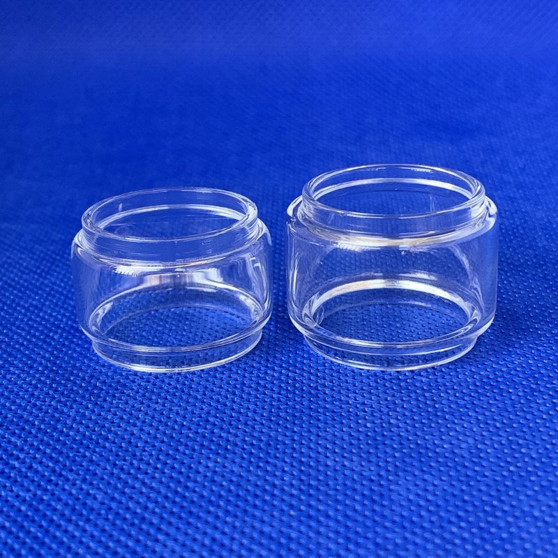 

Clear Bulb Tube Bag Reload mtl 22 RTA 10pcs in 1 foam Convex Fatboy Bubble Replacement Glass Tubes