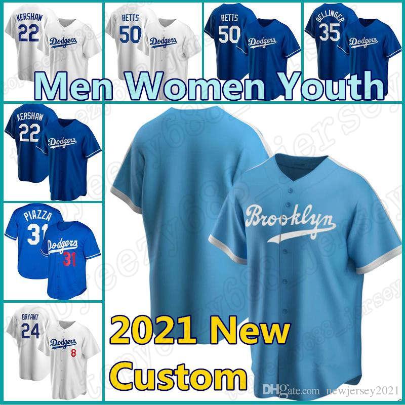 

Custom Jerseys 50 Mookie Betts 5 Corey Seager Dodgers Baseball 27 Trevor Bauer Los Cody Bellinger Angeles Max Muncy Justin Turner Kershaw, Blue;black
