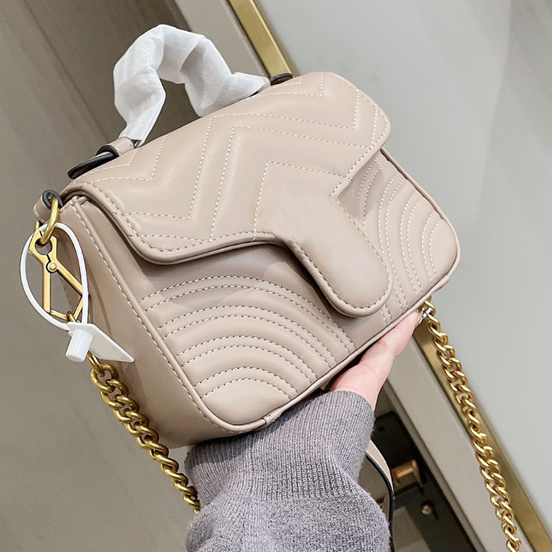 

Handbag Women Luxurys Designers Bag 2021 Shoulder Bags Mini uette Purse Chain Fashion Full Letter Genuine Leather Flap Golden Hasp Handle To, No bags;make up the difference