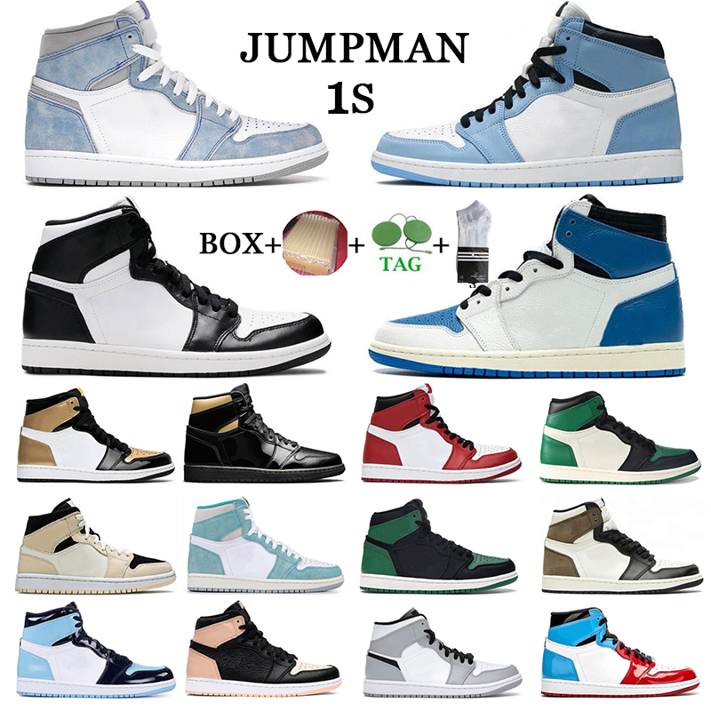 

JORDON1 TS x Fragment 1s Mens Basketball Shoes 1 Shattered Backboard Mocha Gold toe turbo Green University Blue FEARLESS Hyper Royal outdoor Sport Sneakers 36-45, 33 triple white