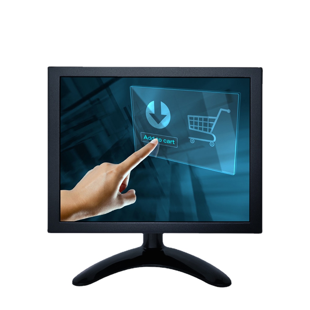 

ZB080TC-262R/8" inch 1024x768 4:3 HMDI VGA USB Anti-interference Metal Case Industrial Resistive Touchscreen PC Monitor Display