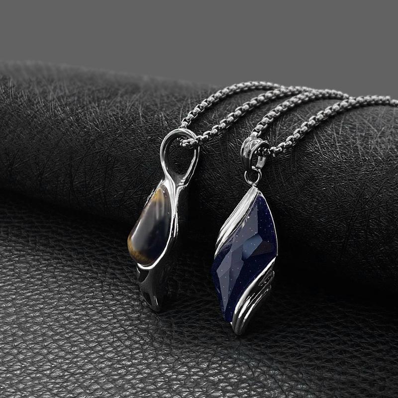 

Pendant Necklaces Titanium Steel Men's And Women's Stainless Accessories Fashion Hundred Matching