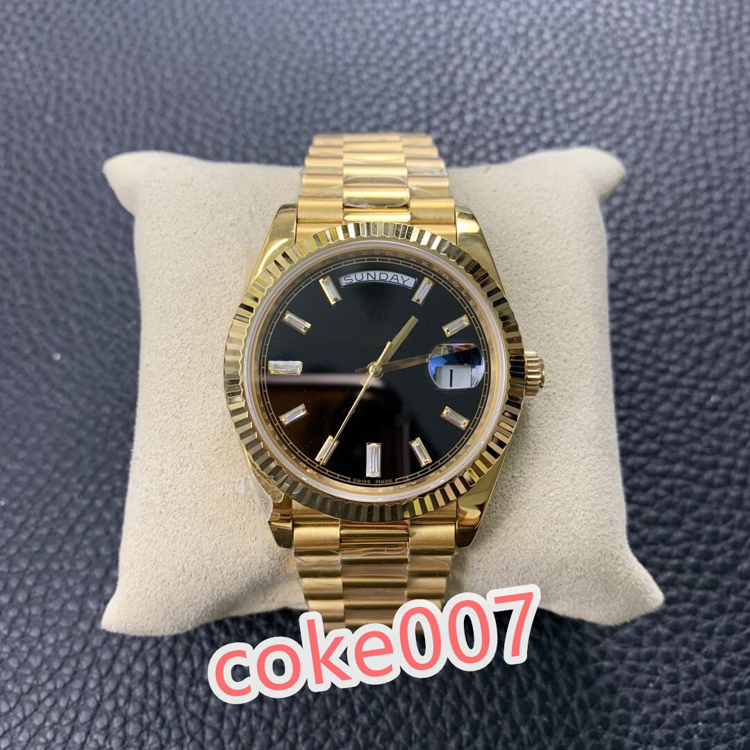 

BF Maker High Quality 228238 40MM New Model strap black grid dial Fashion Automatic Men's Watches