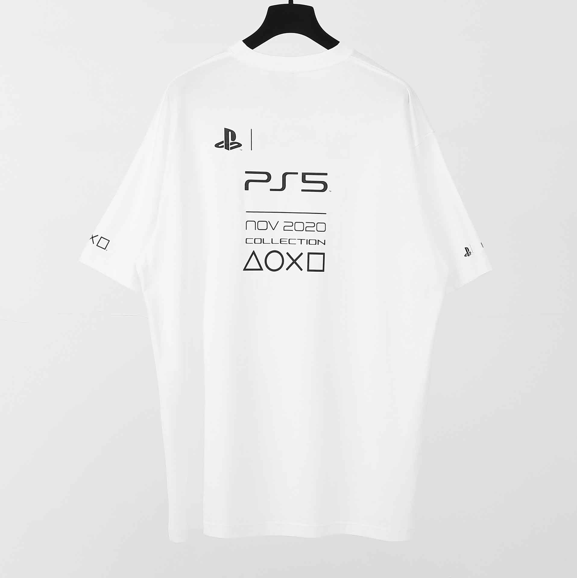 

2021ss spring and summer new high grade cotton printing short sleeve round neck panel T-Shirt Size: -l-xl-xxl-xxxl Color: black white mmx5tt46