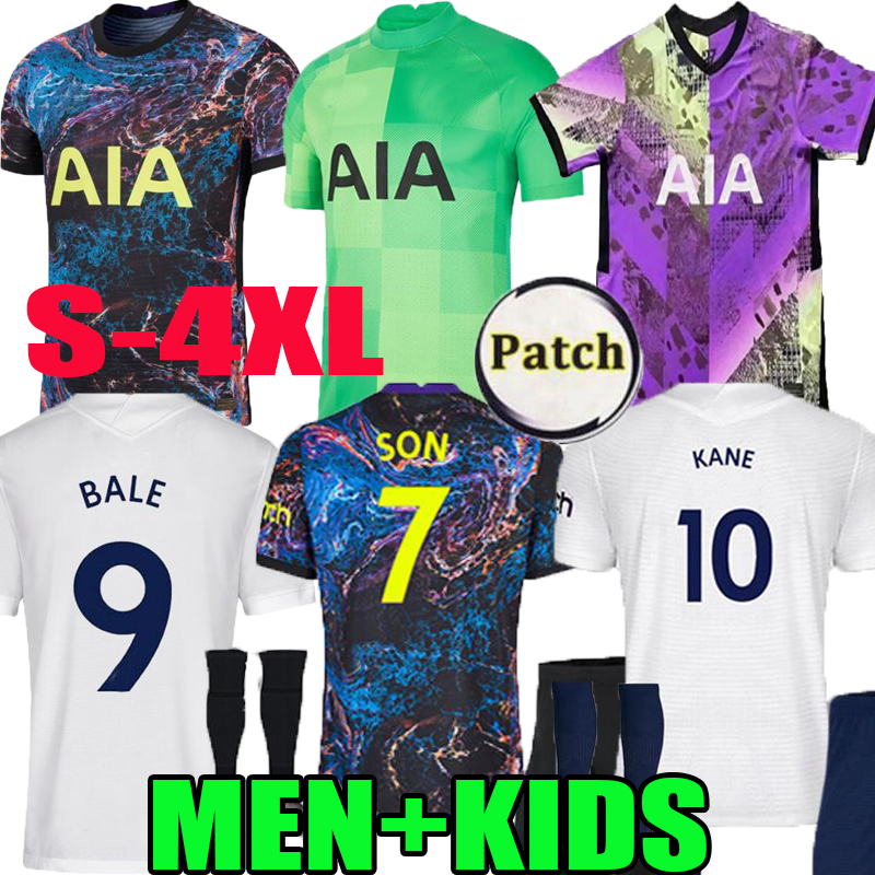 

adult kids 21 22 home away Tottenham DELE SON BALE KANE soccer jersey Spurs HOJBJERG BERGWIJN LO CELSO 2021 2022 LUCAS men football shirts s-4XL, 2021;home