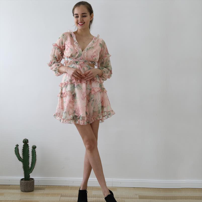 

summer beach vintage women dress spaghetti strap cross backless deep v print bodycon vestidos short pink, Black;gray
