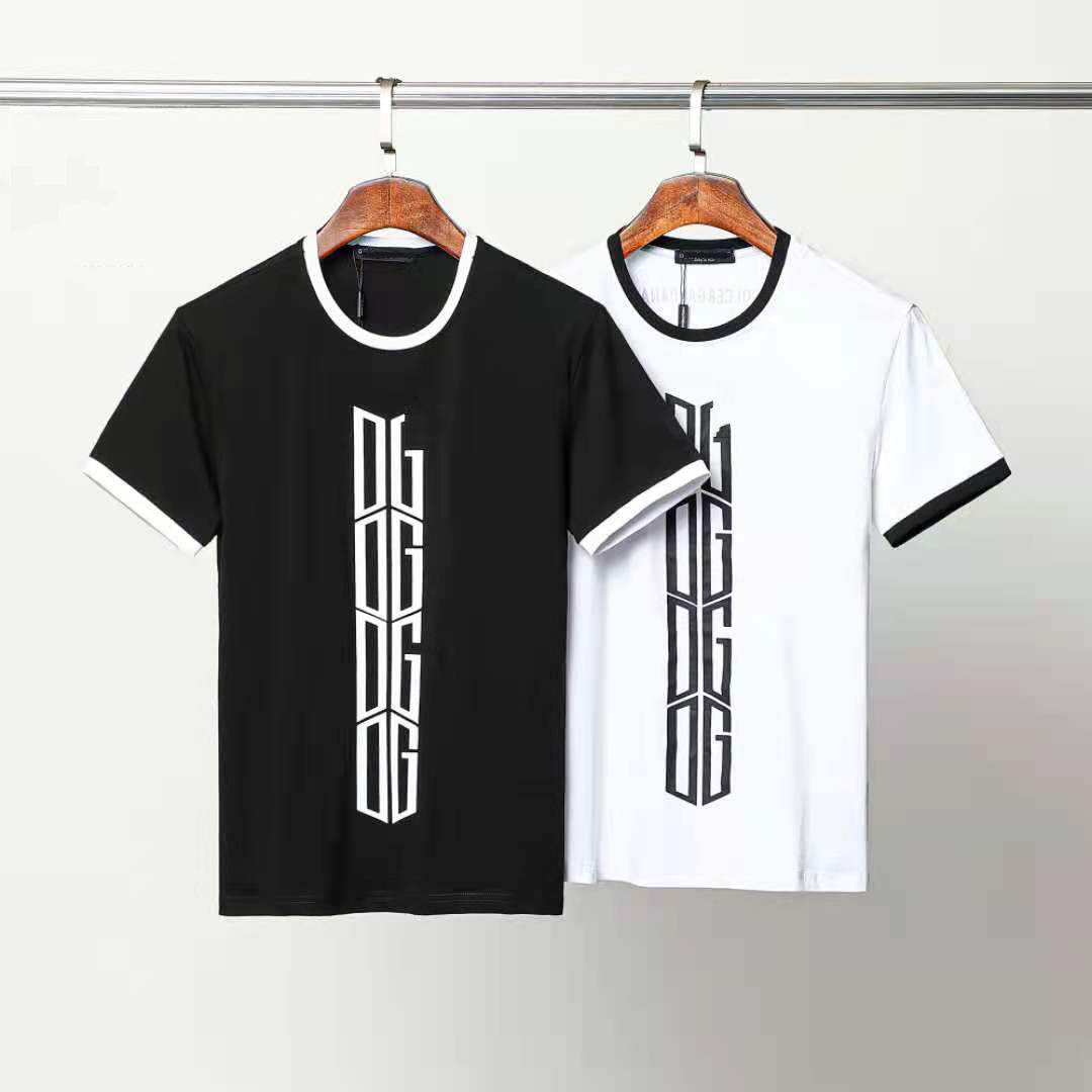 

Men Designers T Shirts Mens Pure cotton Top brands Embroidery with short sleeves Trend of the classic Short-sleeved clothebreathable Luxury Tees ss#50, White