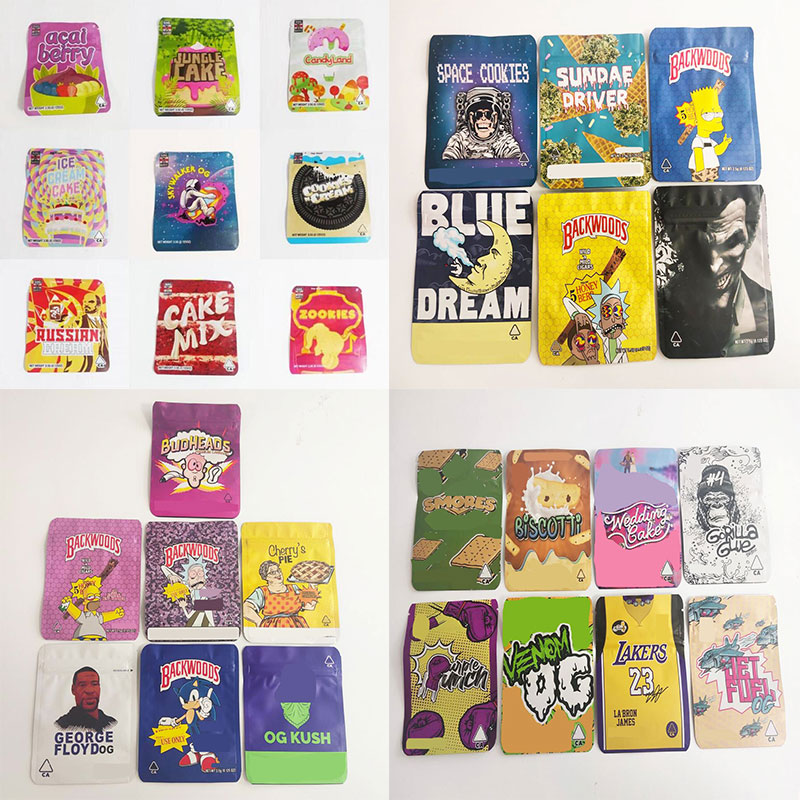 

cookies gorilla glue wedding cake bag Biscotti Skywalker og mix zookies 3.5g packaging bags resealable backpack boyz