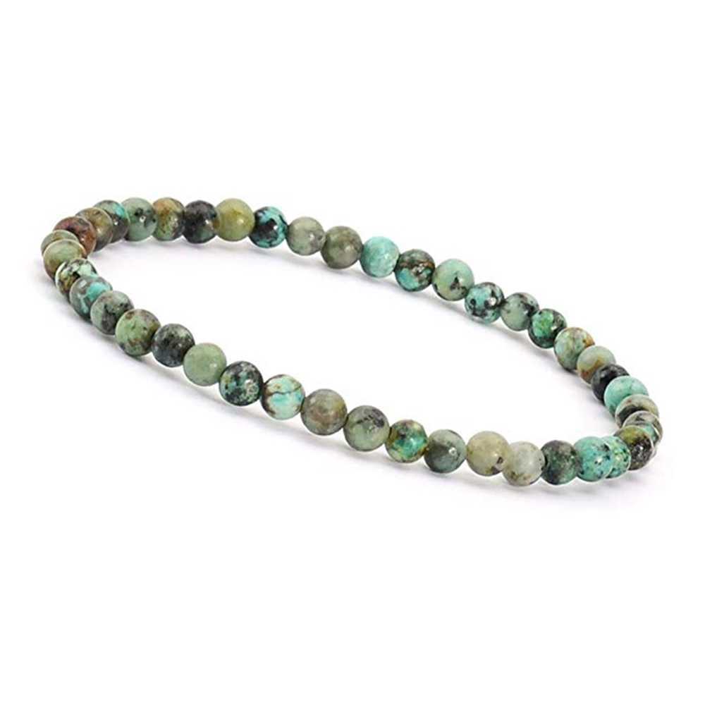 

75%OFF 4mm new Bracelet simple versatile small loose natural stone bracelet, Black