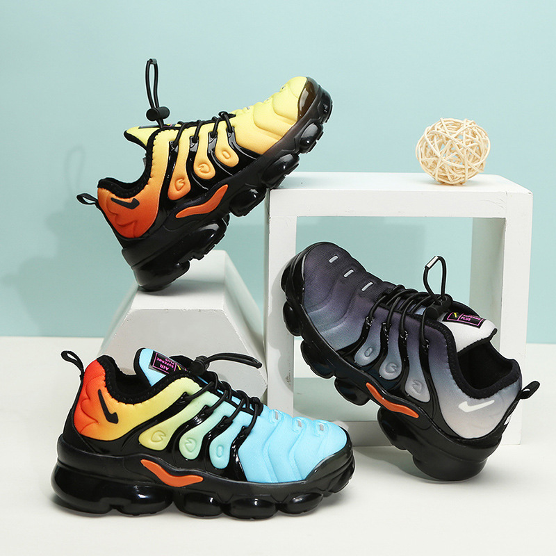 

2021 TN Plus Game Royal orange USA Tangerine mint Grape Volt Hyper Violet boys Trainers Running Shoes girls Sports Sneaker, Black