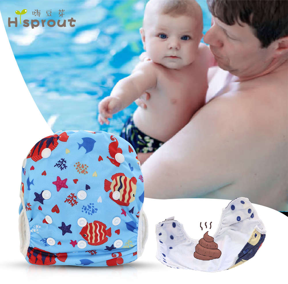 

Baby products baby adjustable swimming training pants, Blue