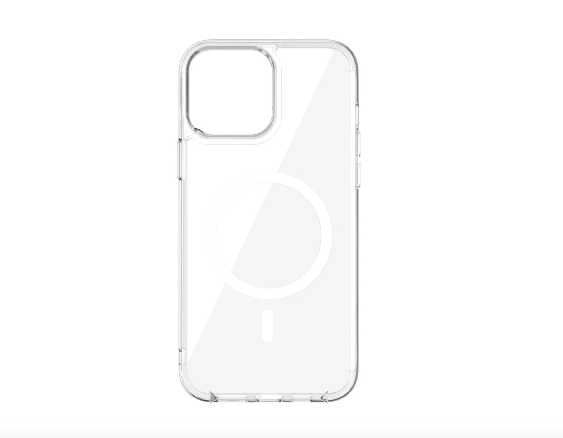 

For iPhone cell phone cases transparent anti falling suction high quality mobile case with magnetic suction charging treasure retail packaging