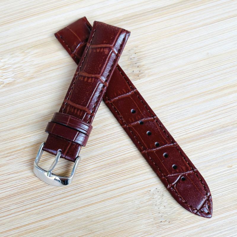 

Watch Bands Leather Band Accessories Customized Head Layer Cowhide Strap Factory 16 18 To 20 22 Mm Spot