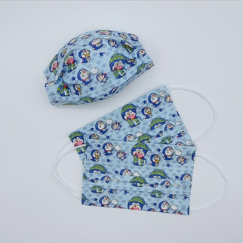 

10 Style Party Luxury 3 Layer 95% Filtration Efficiency Children Adult Cartoon Printing Disposable Face Masks Dustproof Prevention Influenza Face Mouth Masks