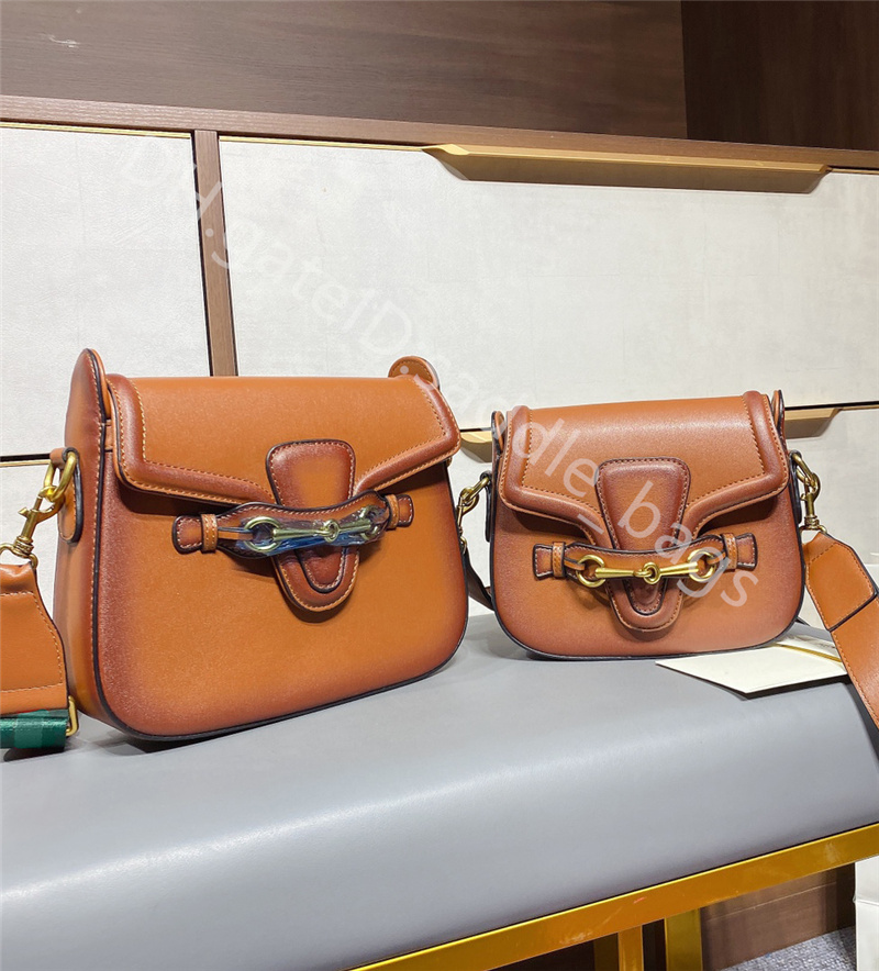 

2021 Lady Fashion Handbags Totes Patchwork Genuine Leather Classic Retro All-match Simplicity Casual Formal Saddle Bags, Color q