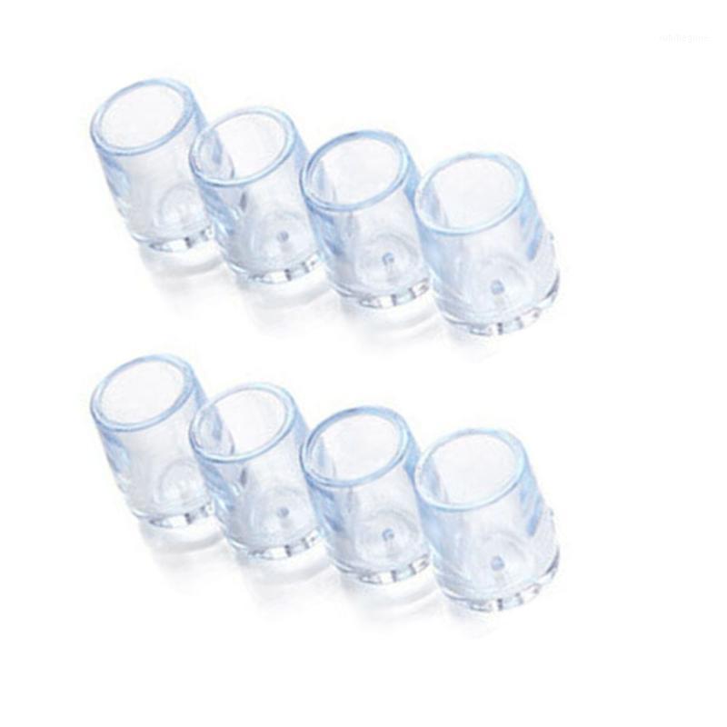 

8pcs Non-Slip Protector Durable Anti-scratch Wear Resistant Home Transparent Accessories Mini Rubber Table Leg Cover Chair Covers
