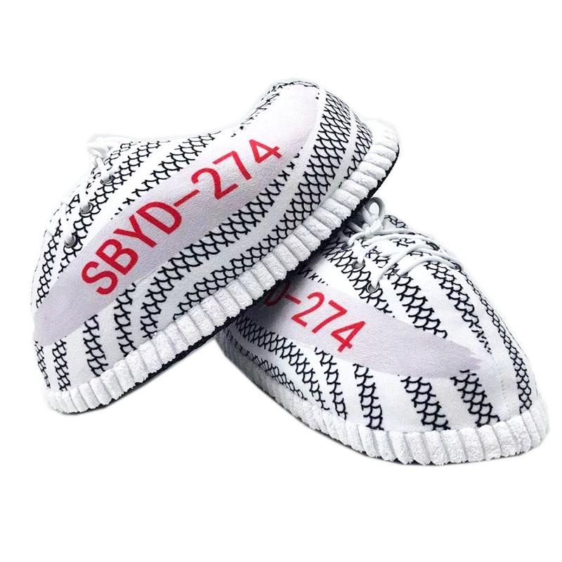 

Unisex  Fish Scale Slippers Women's Warm Home Winter Cute Bread Shoes Woman House Floor Ladies, Black