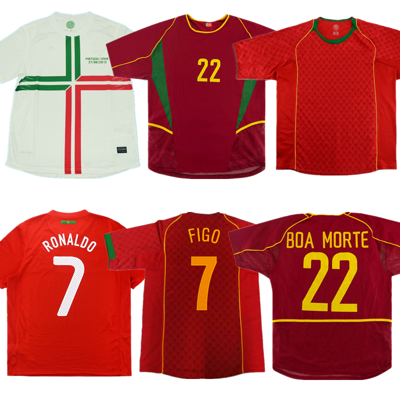 

Retro Portuguesa FIGO Portuguese Soccer Jersey 1999 2002 2004 2010 2012 RONALDO RUI COSTA football shirt NANI F.COENTRAO ancient maillot