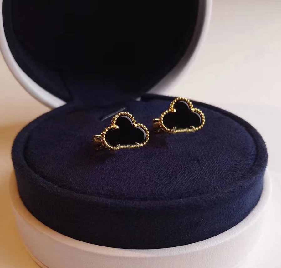 

S925 Silver charm earring with 1.5cm Size flower shape and nature shell Fashion Earrings jewelery wedding gifts PS6692