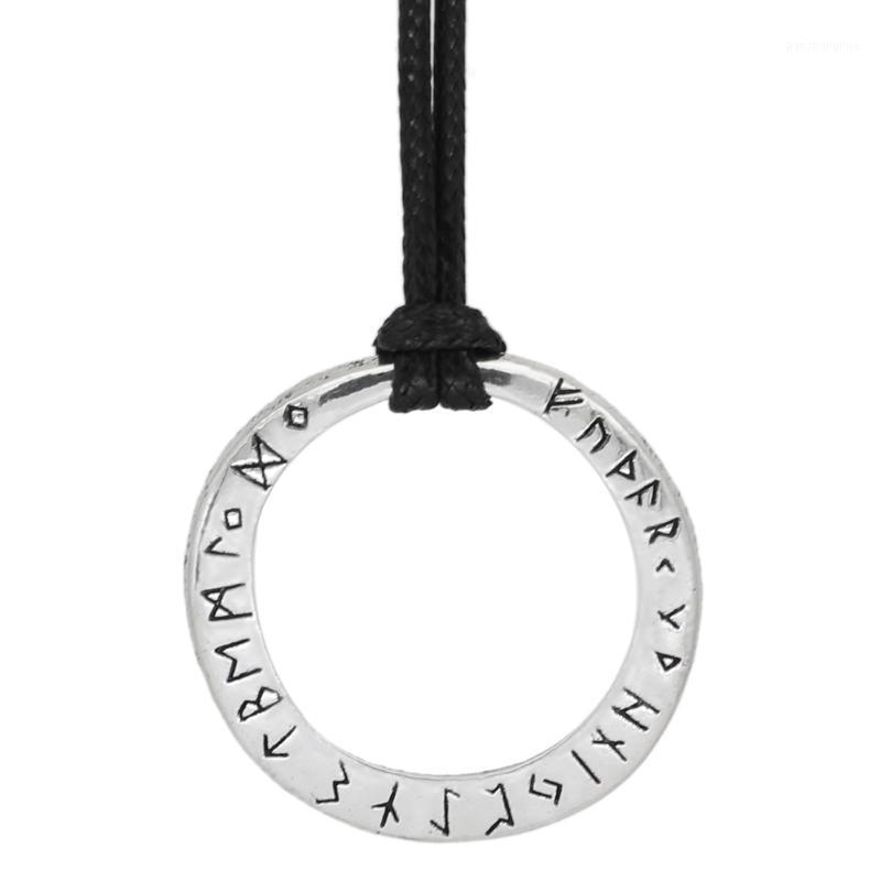 

Chains Nordic Viking Rune Amulet Necklace With Gift Bag, Silver