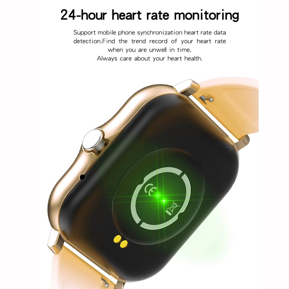 

2021 Y13 Smart Horloge Mannen Vrouwen 1.69 "Full Touch Screen Sport Fitness Tracker Bluetooth-Compatibel Oproep nieuwea05