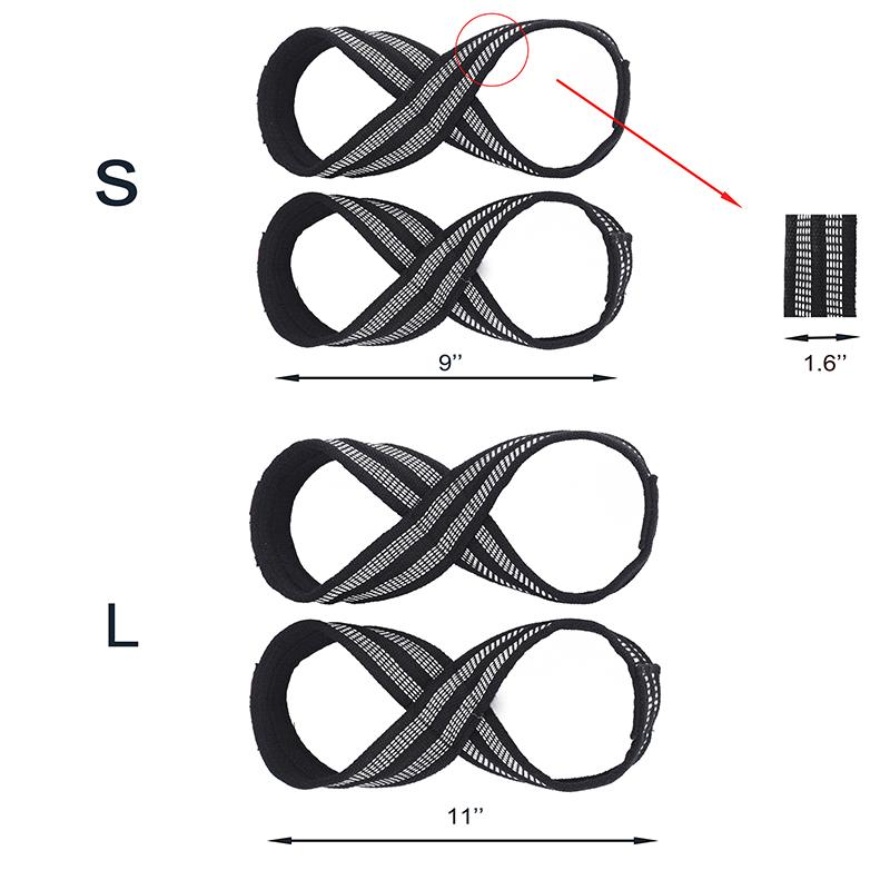 

1Pair Fitness Weight Lifting Straps Dead Lift Wrist Strap For Pull-Ups Horizontal Bar Powerlifting Gym Bodybuilding St Resistance Bands