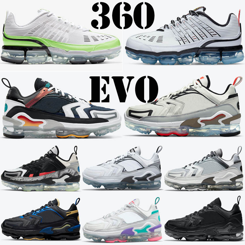 

men women EVO 360 running shoes triple black Infrared Wolf Grey Hyper Grape Multi white laser Stone blue summit Pure Platinum trainers sport, Evo #10