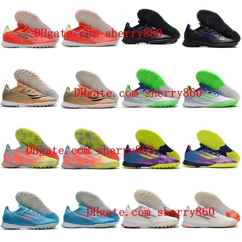 

2022 X SPEEDFLOW.1 TF IC Soccer Shoes Turf Indoor Cleats Mens Football Boots Size US6.5-11, As picture 8