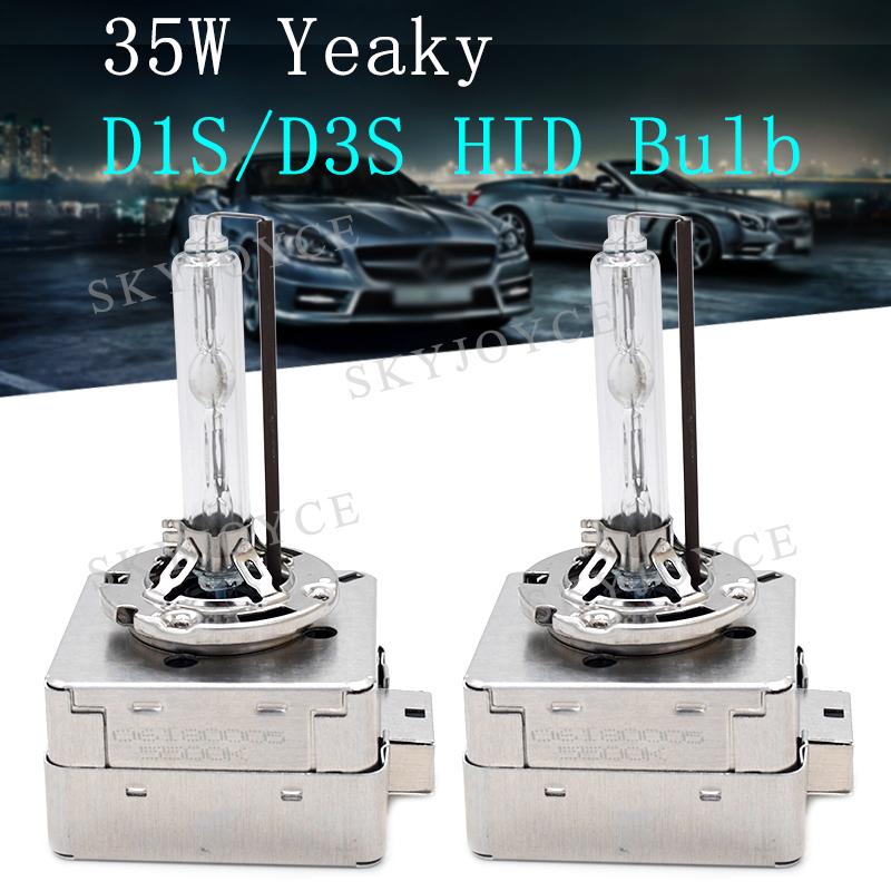 

Car Headlights 2021 35W Fast Bright D1S D3S Yeaky HID Light Bulb Super 4500K 6500K 5500K Headlight