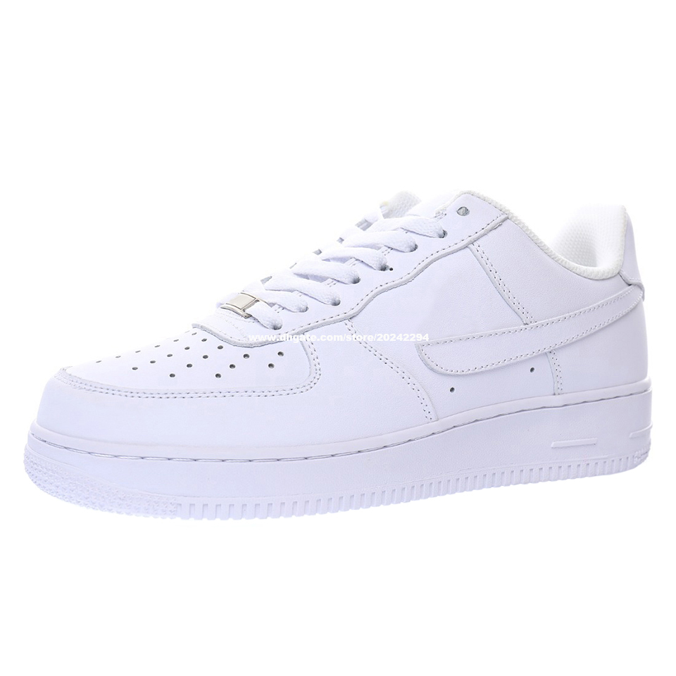 

107 Low White Skates Shoes for Men Classic Skate Shoe Mens Skateboard Womens Sneakers Women Sports 315122-111, 1 315122-111