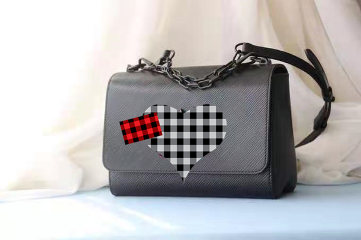 

twist real leather handbag shoulder bag