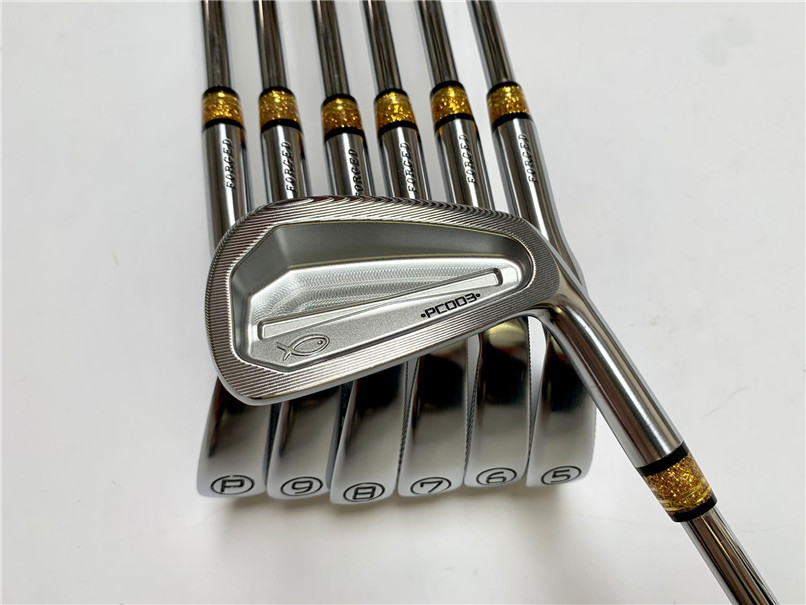 

Brand New PC003 Iron Set PC003 Golf Forged Irons Golf Clubs 4-9P Steel Shaft With Head Cover
