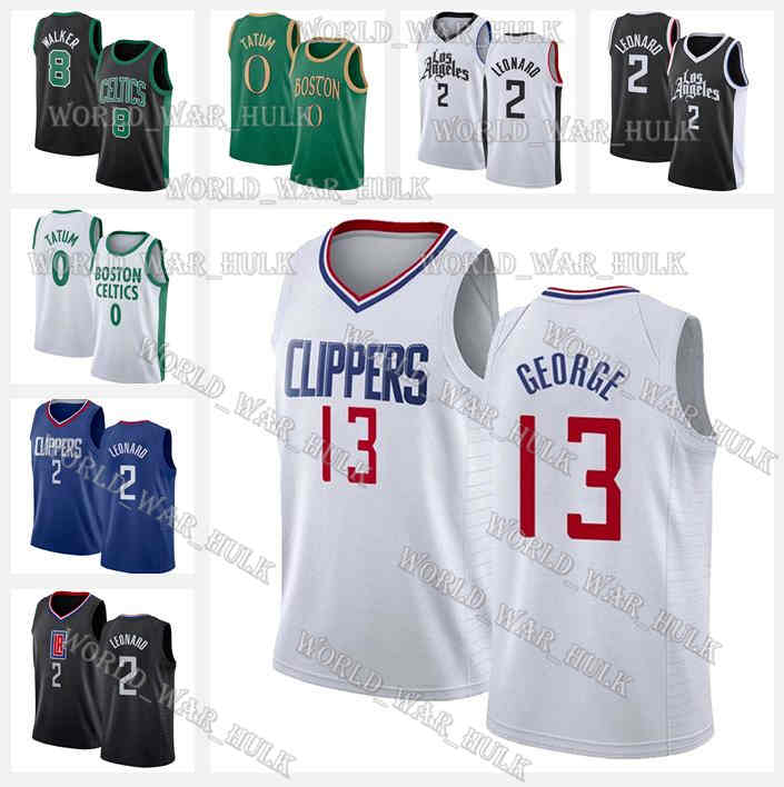 

2 Leonard Jersey Paul 13 George Kawhi Jayson 0 Tatum Kemba 8 Walker Edition Los Angeles Clippers 2020/21 Swingman Basketball City, Black;red