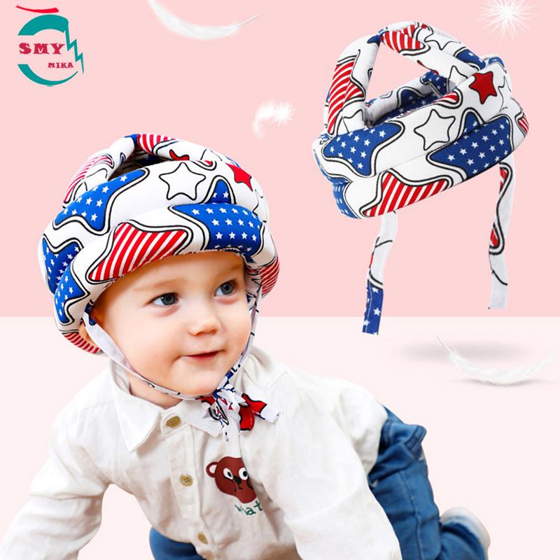 

Caps & Hats Adjustable Children's Helmet Born Protective Head Baby Anti-impact Walking Sports Cap, Yellow