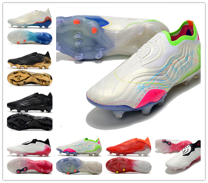 

2021 Mens COPA SENSE+ FG Soccer Shoes Football Superspectral Inner Life Low Ankle Lace-Up Outdoor Boots Cleats
