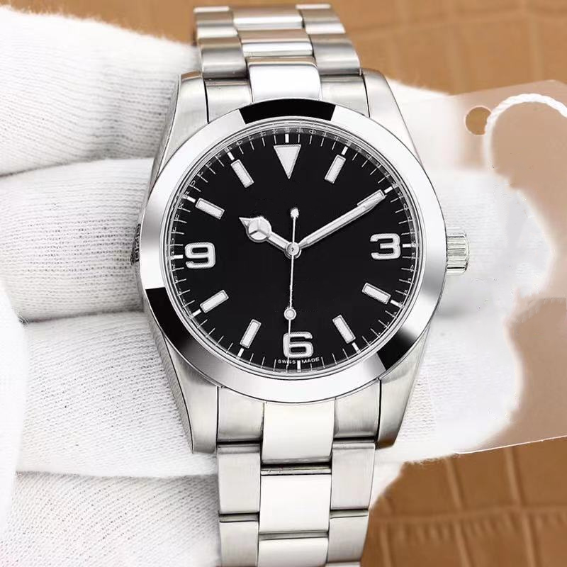 

Luxury classic fashion automatic mechanical watch size 39mm sapphire glass waterproof function Christmas gift free delivery
