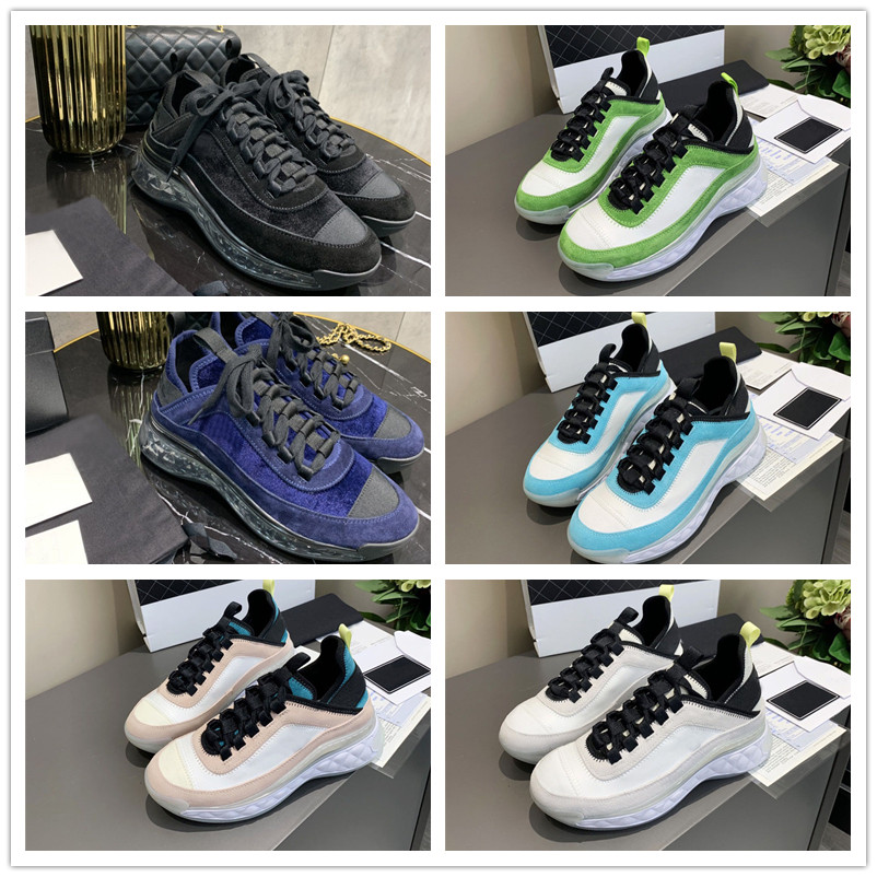 

2021 Women Fashion Air-cushion Shoes Low-cut Casual Style Mens Womens Sneakers Comfortable Air cushion Sole Design Scarpe con Cuscino Daria 35-45