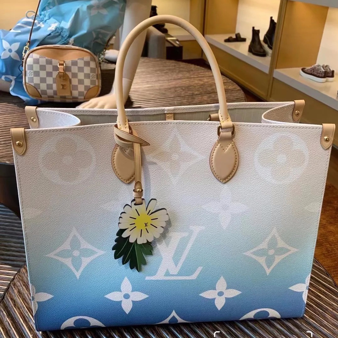 

VintageLVLouisVitton Wallet Onthego Gradient Luxurys Designers Crossbody Shopping Bags Handbags Purse Women Fashion Vutton Shoulder Messenger Bag, Add box