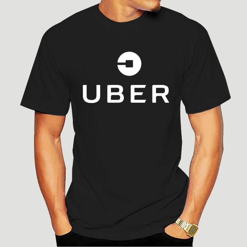 Men's T-Shirts UBER Driver T-Shirt Front Back Tee Shirt Short Sleeve Many Colors 2 Side-1179D-image-734920520