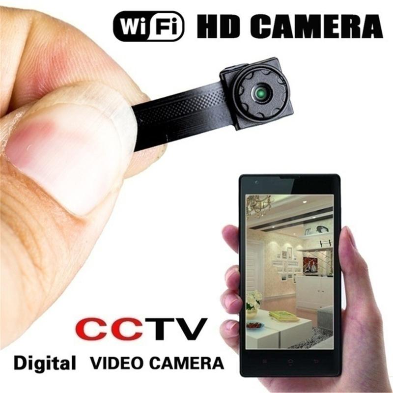 

Webcams Portable Surveillance Mini WIFI 1080P HD Camera Wireless DV DVR NVR-Nanny Cam Household Plug-in-free Mini-monitor