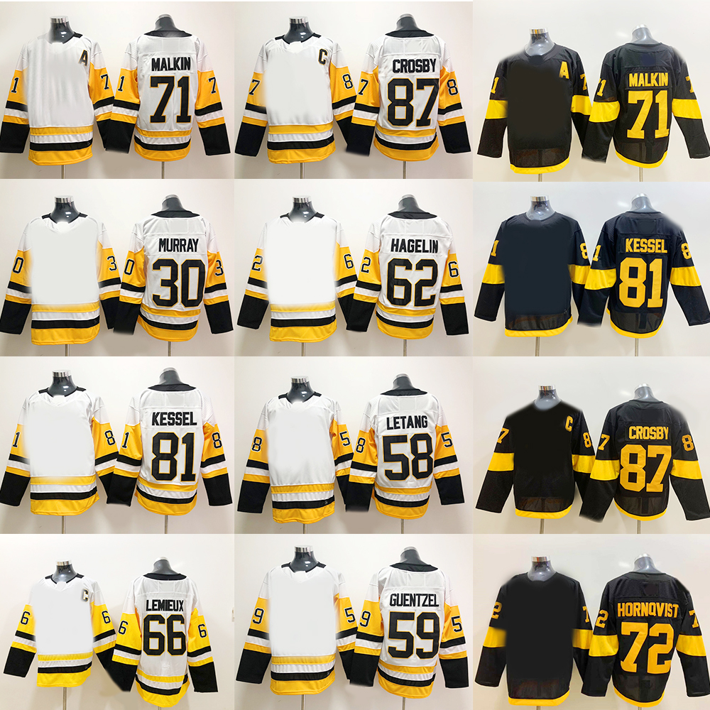 

2022 Men's Hockey Jersey yakuda local online store 71 MALKIN 59 GUENTZEL 16 ZUCKER 87 CROSBY 66 LEMIEUX 58 LETANG 30 MURRAY 81 KESSEL 62 HAGELIN 72 HORNQVIST Ice WEAR, 59 guentzel white