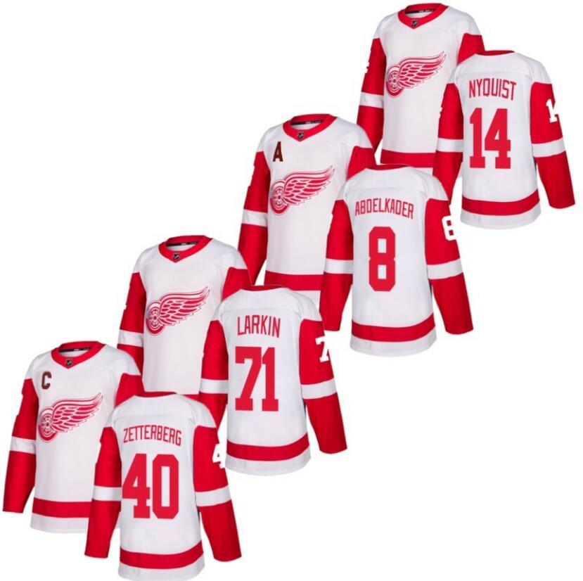 

MenDET#Detriot#Red13&#Wings,Core players in field hockey jerseys, high quality white hockey jerseys made of fine fabrics, Black;red