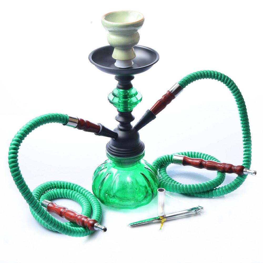 

Hookah Straight Arabian Set Finished Product Accessories Small Double Pipe