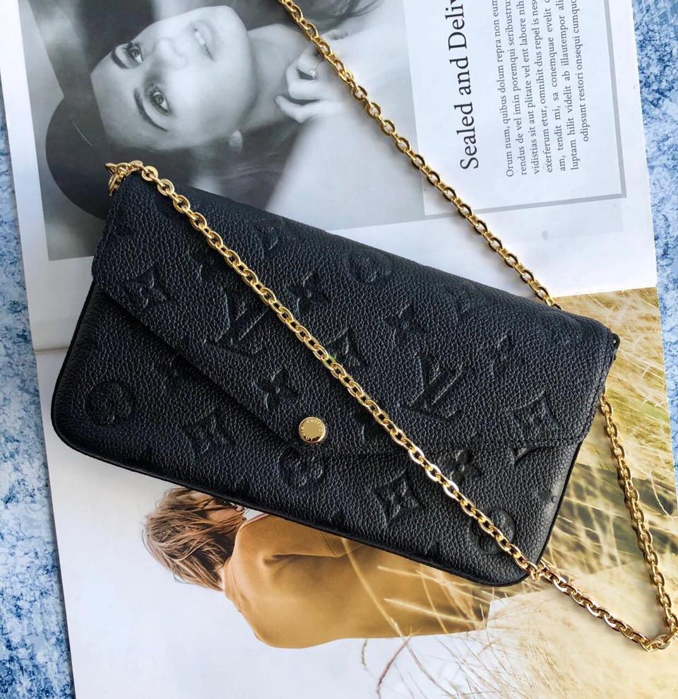 

LouisVutton bag Top Quality Female 3 PCS set MULTI POCHETTE Bag Designer Handbags Women Chain Shoulder Bags Evening Messenger Handbag Purse M61276, Invoices are not sold separately