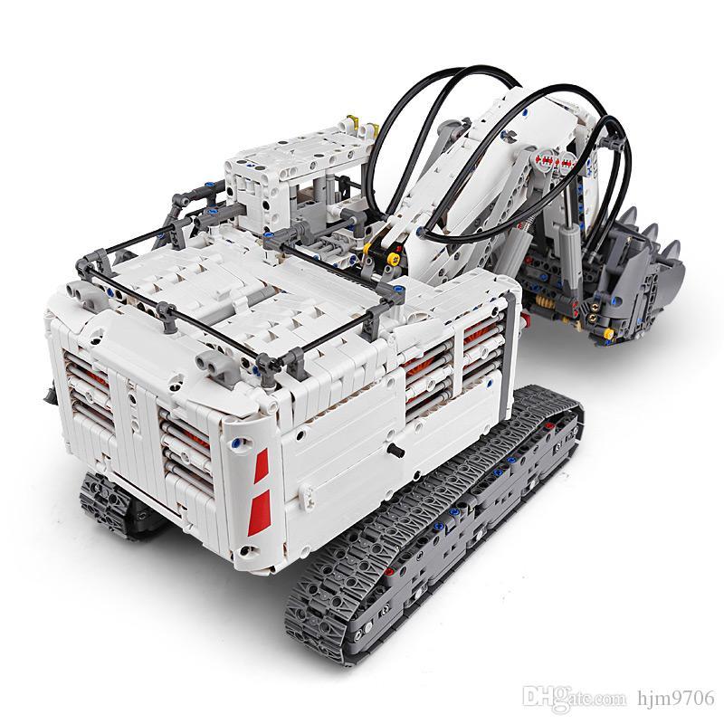 

New Hot 2021 IN STOCK Technic Series 13130 Liebherrs Terex RH400 Excavator R 9800 Motor Car Model Building Blocks Bricks 42100 Toys Gifts