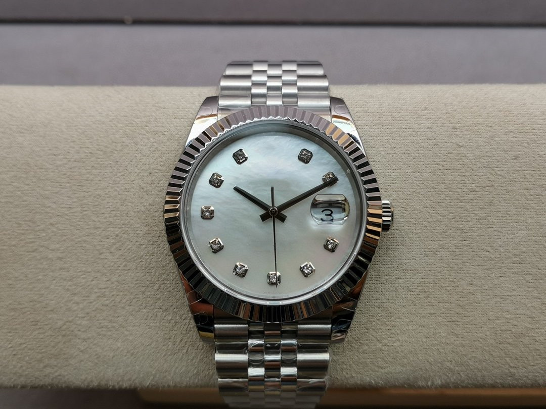 

new women watches automatic mechanical 31MM stainless steel proof watch 2813 Movement sapphire luminous wristwatches 104776 montre de luxe, Silver