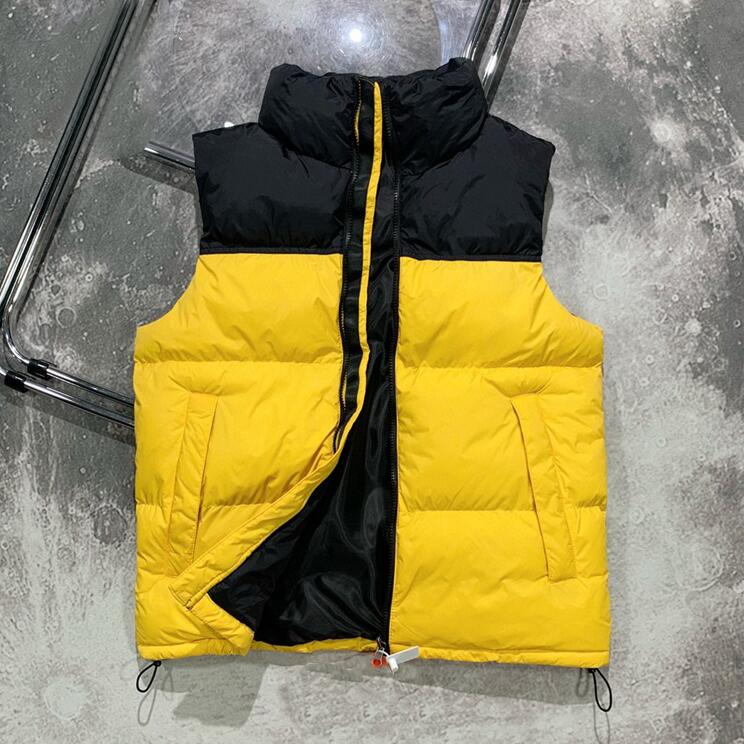 

Hiphop Mens Down Vest Fashion Letters Print Women Vests Winter Warm Windproof Streetwear Parkas Classic Styles Down Coats Multi Colors, Extra shipping fee