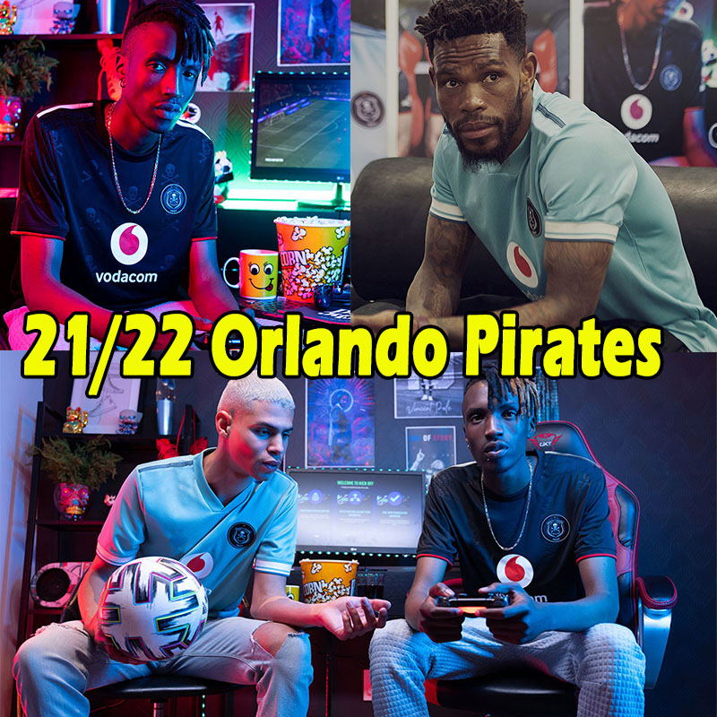 

21/22 Orlando Pirates Soccer Jerseys Jaune Noir 2021 2022 Africa maillot de football Mosele Hotto Pule Mabasa Lorch Nyauza Monyane MEN JERSEY Chemise de football, 21 22 home