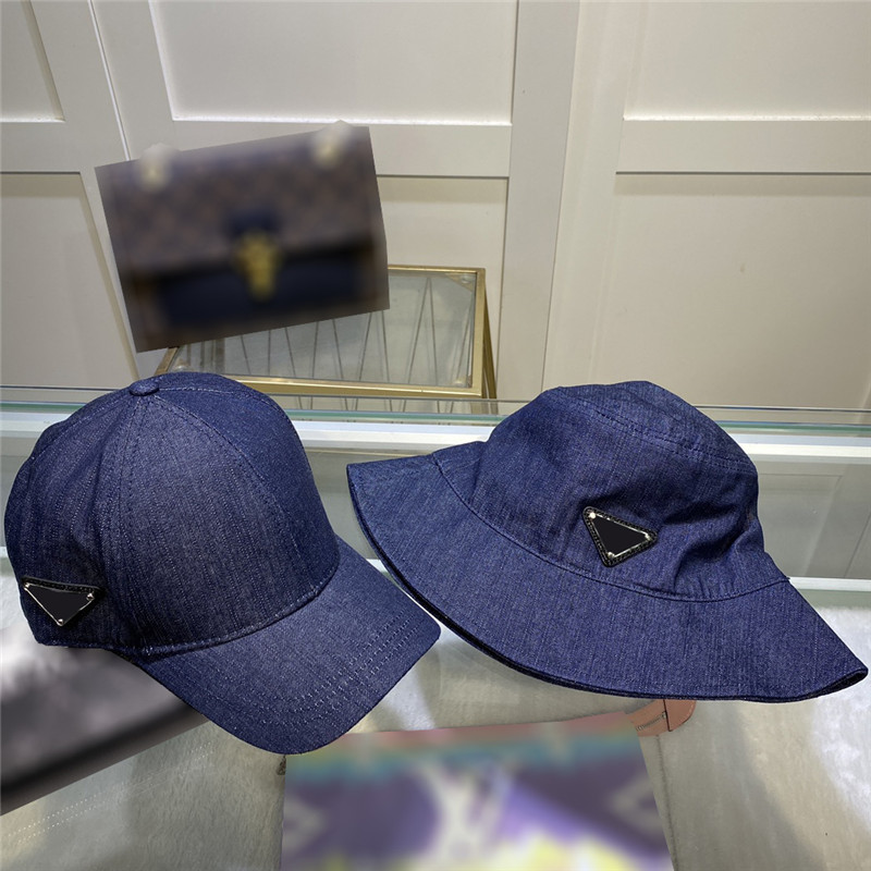 

Casquette Designers Caps Hats Mens Women Denim Bucket Hat Autumn Luxury Designer Baseball Cap Outdoor Cowboy Fitted Hats Bonnet Beanies
